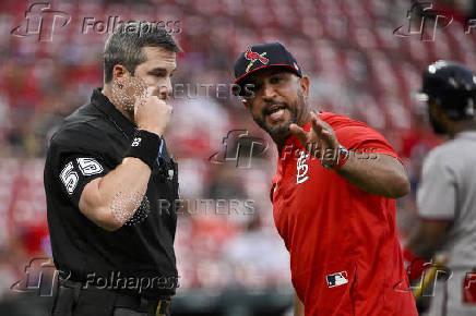 MLB: Atlanta Braves at St. Louis Cardinals