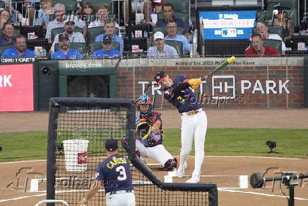 MLB: All Star-Home Run Derby-East at West
