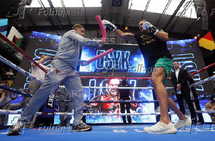 Oleksandr Usyk & Daniel Dubois Workouts