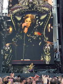 Ozzy Osbourne performs at his farewell show