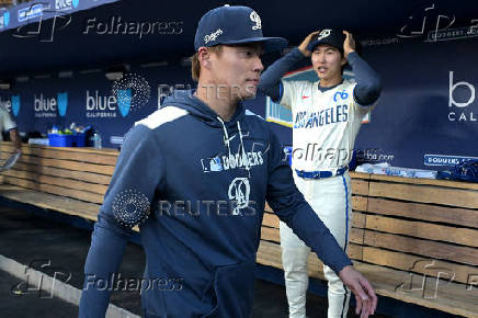 MLB: San Francisco Giants at Los Angeles Dodgers