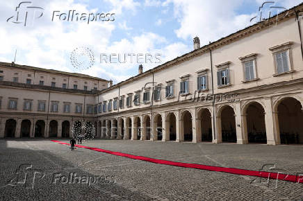 Britain's King Charles and Queen Camilla visit Italy