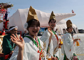 Media day ahead of public opening day of the Expo 2025 in Osaka