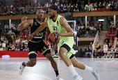 Basketball EuroLeague play-off - AS Monaco vs Barcelona