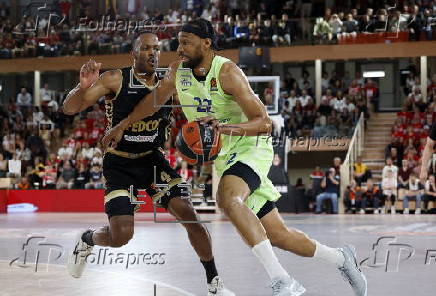 Basketball EuroLeague play-off - AS Monaco vs Barcelona