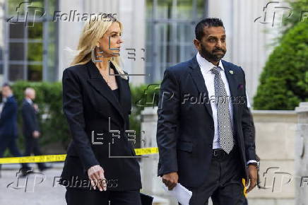 Pam Bondi and Kash Patel hold DOJ press conference on sex predator sting