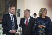 Danish royal couple hosts UN dinner at Kronborg Castle