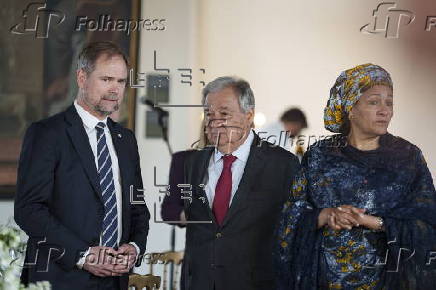 Danish royal couple hosts UN dinner at Kronborg Castle