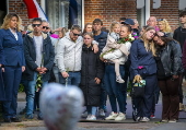 Funeral procession of kidnapping victims in Beerta