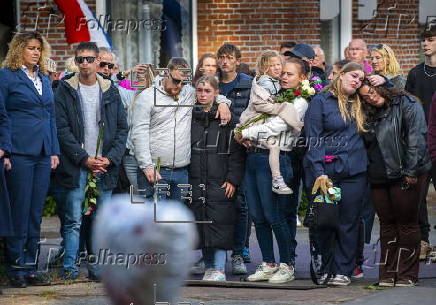 Funeral procession of kidnapping victims in Beerta