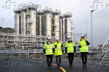FILE PHOTO: British Prime Minister Keir Starmer visits Norway