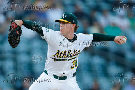MLB: Houston Astros at Athletics