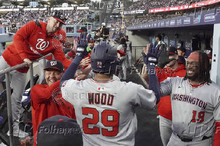 MLB: Washington Nationals at Los Angeles Dodgers