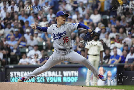 MLB: Los Angeles Dodgers at Milwaukee Brewers