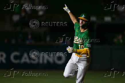 MLB: Toronto Blue Jays at Athletics