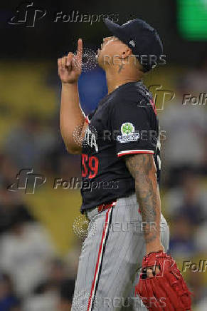 MLB: Minnesota Twins at Los Angeles Dodgers
