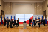 Polish PM Tusk annouces government reshuffle in Warsaw
