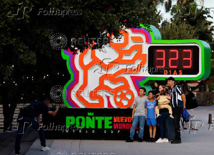 Countdown to the 2026 FIFA World Cup, in Monterrey