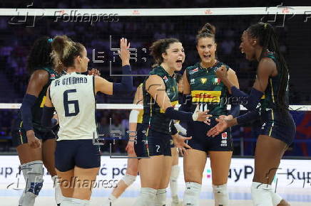 FIVB Women's Volleyball Nations League final - Italy vs Brasil