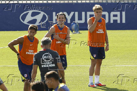 Entrenamiento del Atlético de Madrid