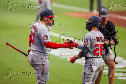 MLB: Washington Nationals at Atlanta Braves
