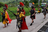 Catholics hold biblical dramas to mark Maundy Thursday of Lent season