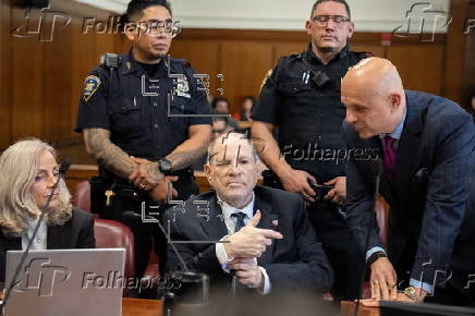 Harvey Weinstein appears in Manhattan Criminal Court, in New York