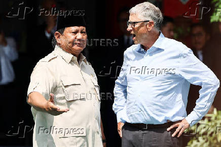 Bill Gates visits Jakarta