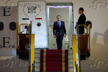 French President Macron visits Vietnam
