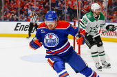 NHL: Stanley Cup Playoffs-Dallas Stars at Edmonton Oilers