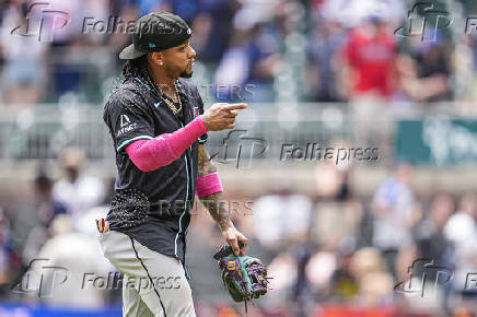 MLB: Arizona Diamondbacks at Atlanta Braves