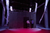 Nadya Tolokonnikova's exhibit 'Police State' in Los Angeles