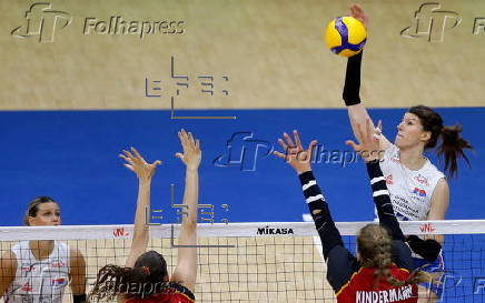 FIVB Volleyball Women's Nations League - Germany vs Serbia