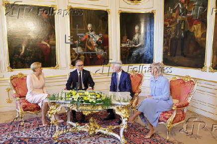 Polish president visits Czech Republic