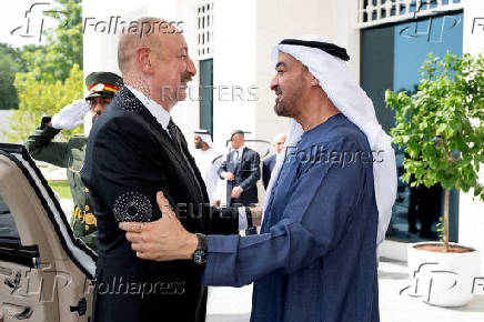 UAE President meets with the President of Azerbaijan