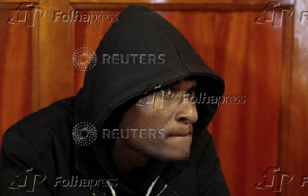 Police officer accused of shooting and killing a hawker in court, at Milimani Law Courts in Nairobi