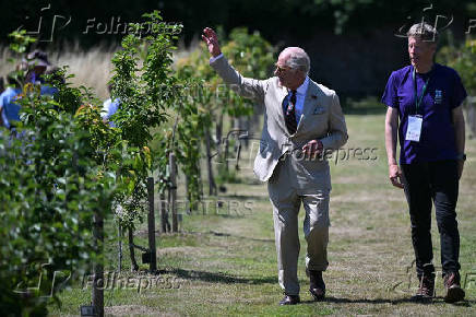 Britain's King Charles visits Deal