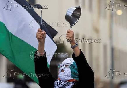 Activists protest in Cape Town over Gaza crisis