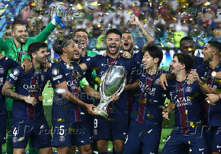 UEFA Super Cup - Final - Paris St Germain v Tottenham Hotspur