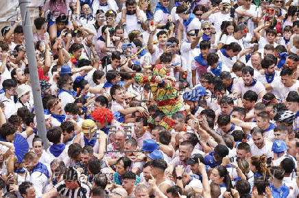 el Cipotegato vuelve a pisar las calles de Tarazona (Zaragoza)