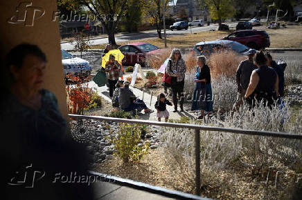Food pantry is busy, weeks into the continuing U.S. government shutdown, in Fountain