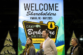 Berkshire Hathaway Inc annual shareholders' meeting in Omaha, Nebraska