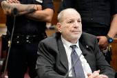 Harvey Weinstein appears at Manhattan Criminal Court for his rape and sexual assault trial, in New York City