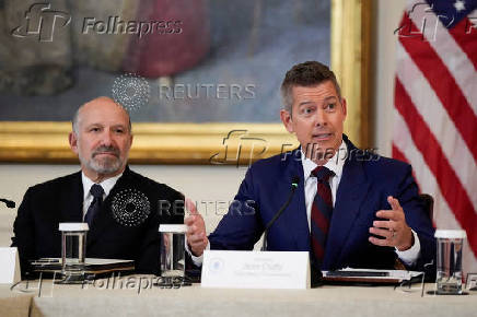U.S. President Donald Trump holds a meeting of the FIFA Task Force in Washington
