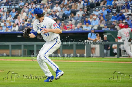 MLB: Cincinnati Reds at Kansas City Royals