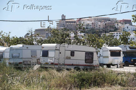 Ibiza intenta frenar la multiplicación de chabolas y caravanas por la falta de vivienda