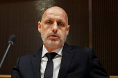 Stephane Bianchi, LVMH Group Managing Director, attends a hearing at the National Assembly, in Paris