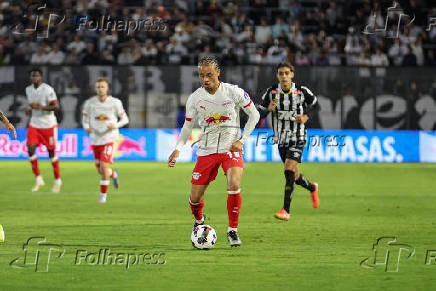 BRAGANCA PAULISTA, SP, 28.05.2025-AMISTOSO-SANTOS (BRA) X RB LEIPZIG (ALE)