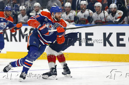 NHL: Stanley Cup Final-Florida Panthers at Edmonton Oilers