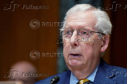 Pentagon leaders appear before Senate Appropriations Committee hearing on Defense Department budget, in Washington